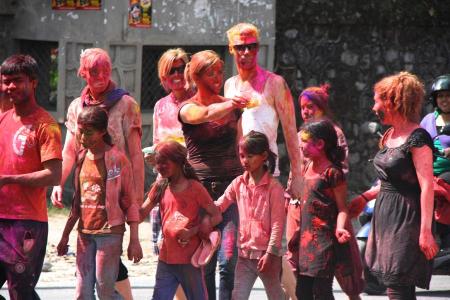 CELEBRATING HOLI! IT’S A SWAMP OF COLOR BURSTS THAT WILL FIND YOU ALL WET… SOGGY…and on a high!!!